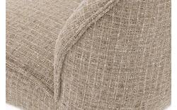 Goossens eetbank rory beige stof - 8253046-goossens-rory-eetkamerstoel-stof-beige-01