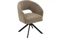 Goossens excellent eetkamerstoel ilse beige stof - 8253052-goossens-excellent-ilse-eetkamerstoel-stof-bruin-01