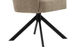 Goossens excellent eetkamerstoel ilse beige stof - 8253052-goossens-excellent-ilse-eetkamerstoel-stof-bruin-01