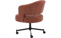 Goossens excellent eetkamerstoel roma rood stof - 8253055-goossens-excellent-roma-eetkamerstoel-stof-rood-01