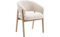 Goossens eetkamerstoel hayley beige stof - 8253060-goossens-hayley-eetkamerstoel-stof-beige-01
