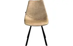 Goossens eetkamerstoel point bruin kunstleer - 8253063-goossens-point-eetkamerstoel-kunstleer-bruin-01