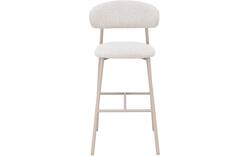 Goossens basic barkruk siem beige stof - 8260004-goossens-basic-siem-barstoel-stof-01