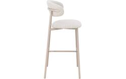 Goossens basic barkruk siem beige stof - 8260004-goossens-basic-siem-barstoel-stof-01