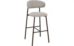 Goossens basic barkruk siem beige stof - 8260005-goossens-basic-siem-barstoel-stof-01