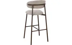 Goossens basic barkruk siem beige stof - 8260005-goossens-basic-siem-barstoel-stof-01