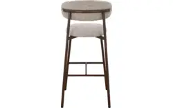 Goossens basic barkruk siem beige stof - 8260005-goossens-basic-siem-barstoel-stof-01