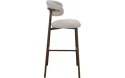 Goossens basic barkruk siem beige stof - 8260005-goossens-basic-siem-barstoel-stof-01