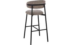 Goossens basic barkruk siem bruin stof - 8260006-goossens-basic-siem-barstoel-stof-02