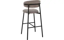 Goossens basic barkruk siem bruin stof - 8260006-goossens-basic-siem-barstoel-stof-01
