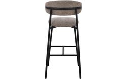 Goossens basic barkruk siem bruin stof - 8260006-goossens-basic-siem-barstoel-stof-01
