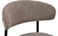 Goossens basic barkruk siem bruin stof - 8260006-goossens-basic-siem-barstoel-stof-01
