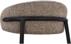Goossens basic barkruk siem bruin stof - 8260006-goossens-basic-siem-barstoel-stof-01