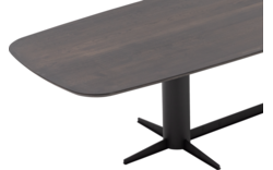Goossens eettafel levi bruin eiken - 8260032-goossens-levi-eettafel-eiken-bruin-01