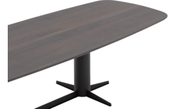 Goossens eettafel levi bruin eiken - 8260032-goossens-levi-eettafel-eiken-bruin-01