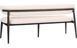 Goossens eetbank diede beige stof - 8260076-goossens-diede-eetkamerstoel-stof-beige-15