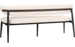 Goossens eetbank diede beige stof - 8260076-goossens-diede-eetkamerstoel-stof-beige-15