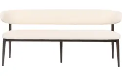 Goossens eetbank diede beige stof - 8260076-goossens-diede-eetkamerstoel-stof-beige-15