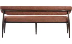 Goossens eetbank diede rood stof - 8260077-goossens-diede-eetkamerstoel-stof-bruin-15