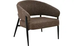 Goossens fauteuil sofi bruin stof - 8260091-goossens-sofi-fauteuil-stof-01