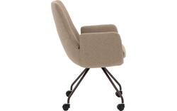 Goossens excellent eetkamerstoel mabach beige stof - 8260114-goossens-excellent-mabach-eetkamerstoel-stof-bruin-01