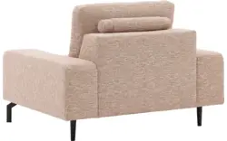 Goossens loveseat valdena roze stof - 8260115-goossens-valdena-bank-stof-roze-01