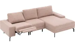 Goossens loungebank valdena roze stof - 8260117-gespiegeld-03