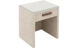 Goossens nachtkastje gs 200 nk beige stof - 8260145-goossens-gs-200-nk-nachtkastje-stof-01
