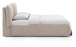 Goossens bedframe luxy bruin stof - 8260148-goossens-luxy-storage-bedframe-stof-19