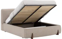 Goossens bedframe luxy storage bruin stof - 8260148-goossens-luxy-storage-bedframe-stof-21