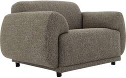 Goossens loveseat benk groen stof - 8260149-goossens-benk-bank-stof-groen-01