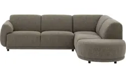Goossens hoeksalon benk groen stof - 8260152-goossens-benk-bank-stof-groen-01
