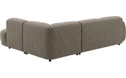 Goossens hoeksalon benk groen stof - 8260152-goossens-benk-bank-stof-groen-01