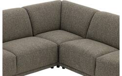 Goossens hoeksalon benk groen stof - 8260152-goossens-benk-bank-stof-groen-01