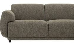 Goossens hoeksalon benk groen stof - 8260155-goossens-benk-bank-stof-groen-01