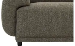 Goossens hoeksalon benk groen stof - 8260155-goossens-benk-bank-stof-groen-01