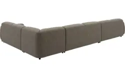 Goossens hoeksalon benk groen stof - 8260157-goossens-benk-bank-stof-groen-01