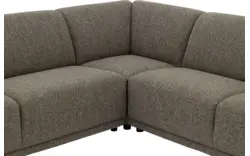 Goossens hoeksalon benk groen stof - 8260157-goossens-benk-bank-stof-groen-01