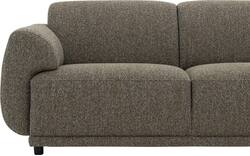 Goossens hoeksalon benk groen stof - 8260157-goossens-benk-bank-stof-groen-01