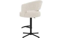 Goossens excellent barkruk roma wit stof - 8260223-goossens-excellent-roma-barstoel-stof-01