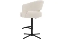 Goossens excellent barkruk roma wit stof - 8260223-goossens-excellent-roma-barstoel-stof-01