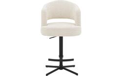 Goossens excellent barkruk roma wit stof - 8260223-goossens-excellent-roma-barstoel-stof-01