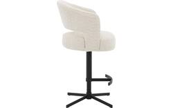 Goossens excellent barkruk roma wit stof - 8260223-goossens-excellent-roma-barstoel-stof-01