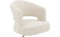 Goossens excellent barkruk roma wit stof - 8260223-goossens-excellent-roma-barstoel-stof-01