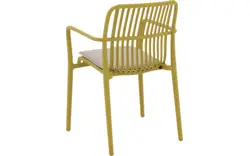 Goossens tuinstoel jelke geel kunststof - 8260246-goossens-jelke-tuinstoelen-kunststof-01