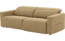 Goossens zitbank comoda geel stof - 8260249-gespiegeld-02