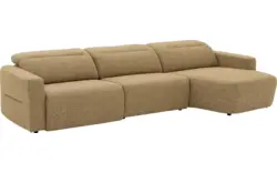 Goossens loungebank comoda geel stof - 8260250-goossens-comoda-bank-stof-geel-01