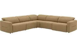 Goossens hoeksalon comoda geel stof - 8260252-gespiegeld-02