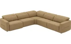 Goossens hoeksalon comoda geel stof - 8260252-goossens-comoda-bank-stof-geel-01