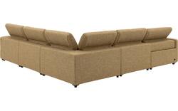 Goossens hoeksalon comoda geel stof - 8260252-goossens-comoda-bank-stof-geel-01